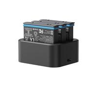 LTSKY Battery Charger Hub for Insta360 x3/one x2 Action Camera Type-C Charging Three-Channel Fast Charger Box Smart for Insta360 one X2/X3