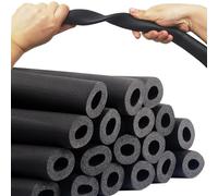 LTSRLL Flexible Water Pipe Insulation 1.18" Thick Wall 0.98",1.34",1.89",2.36",3.51" Bore Antifreeze Air Conditioner Heat Insulation Pipe(*25mm)