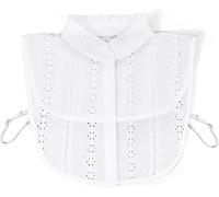 LTSVBO Fake Collar Detachable, Women's Blouses and Shirts in Classic White, Versatile False Collar for Office Wear, Parties and Formal Events