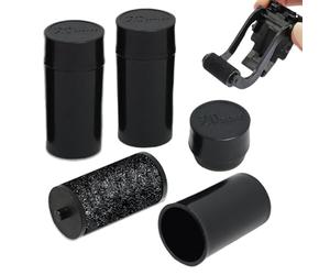 ltteea Pack of 3 Black Ink Roller Cartridges for M8-22 Pricing Gun, Compatible with Motex Swift Danro Quicktag Tiger Labellers, 20mm Replacement Ink Rolls in Price Labelling Guns