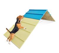 LTTGX Dog Agility Course Backyard Equipment for Small & Medium Dogs, Puppy Agility Training A-Frame, Pony & Lamb Jumping Obstacle Course Ramp & Playground