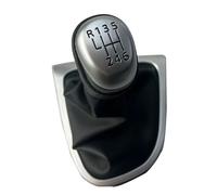 Ltusgt Car Gear Knob for Clio 4 IV 2012-2019 LHD 5/6 Speed Gear Shift Knob Gaiter Boot Cover Stick Change Head with Gearbox Dust
