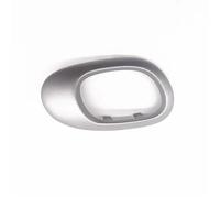 Ltusgt Car Inside Door Handle for Peugeot 206 207 for Citroen C2 Door Handle Inner Handle Front HINGED Side Door Control Handle 9143R2(Silver Left Cover)