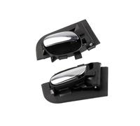 Ltusgt Car Inside Door Handle for Peugeot for 206cc 207 206 Benekar Pair Chrome Inside Interior Door Handle Black 9623698477