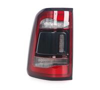 Ltusgt For Dodge For Ram 1500 2019-2021 Blind Spot With LED Black Trim Tail Light Lamp Fog Turn Signal Warning Stop Brake Rear Tail Light Assembly(Left)