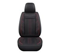 Ltusgt For Mg For Zs Ev For Mulan Hs 5 Car Accessory Universal Flax Auto Seat Cover Wear Resistant Breathable Interior Car Seat Covers(1Pcs-Black Red)