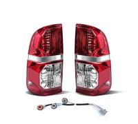Ltusgt For Toyota For Hilux For Vigo 2011-2015 2PCS Tail Lamp Auto Rear Light With Wire Harness Car Accessories No Bulbs Rear Tail Light Assembly
