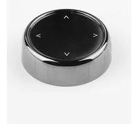 Ltusgt Interior Trim for BMW E60 E60 E61 E63 E64 E66 Car Multimedia Button Knob Cover Accessories E Chassis One-Button Crystal Auto Central Inner(Ceramic,for E*63)