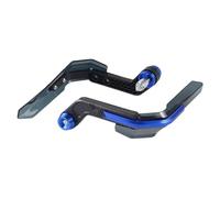 Ltusgt Motorbike Hand Guards Motorcycle Aluminum Handlebar Protector Modified Lever Stylish Design Modification Tool for Motorcycles(Blue)