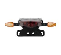 Ltusgt Motorcycle License Plate Bracket For SUZUKI For DRZ 400 SM For DR-Z400SM 2005-2024 For DR-Z400S 2000-2024 LED Rear Stop Brake Lamp License Plate Light Turn Signal Indicators(Orange)