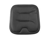 Ltusgt Non-slip Car Leather Cushion Universal Soft Ventilated Four-season Cotton Good Breathability Auto Seat Car Seat Covers Protectors(Fblack)