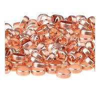 LTWFITTING 15MM OD Brass Olives Compression Sleeves Ferrels, Brass Compression Fitting (Pack of 1000)