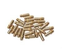 LTWFITTING Brass 1/8-Inch Male BSPT x 10mm Hose Barb Coupler Adapter Fitting for Vehicle Fuel System, HVAC System (Pack of 25)