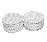 LTWHOME 7.8 Inch Scrubby Mop Pads Fit for Bissell Spinwave 2039 Series 2039A 2124 (Pack of 12)