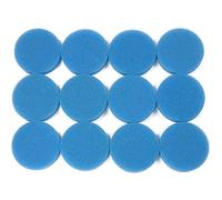 LTWHOME Blue Coarse Foam Media Filter Pads Suitable For Eheim Classic 2213/250 2616131(Pack Of 12)
