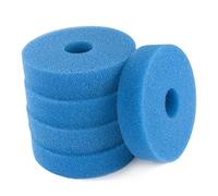 LTWHOME Blue Foam Sponge Filter Set Pond Filtration 25PPI Compatible with Laguna Pressure Flo 12000/1400 Filter (Pack of 5)