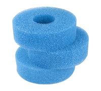 LTWHOME Blue Foam Sponge Filter Set Pond Filtration 25PPI Compatible with Laguna Pressure Flo 2500 Filter (Pack of 3)