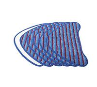 LTWHOME Blue Stripe Pro Steam Cleaning Replacement Microfibre Pads Fit for Vax Steam Cleaner Mops S2, S2C, S3, S3S, S85-CM, S7, S86-SF-CC, S86-SF-C (Pack of 6)