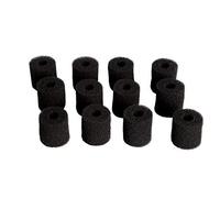 LTWHOME Carbon Foam Filter Pads fit for Eheim 2628080 Aquaball 2208 2210 2212/60 130 180,Biopower 160 200 240 (Pack of 12)