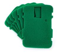 LTWHOME Compatible Green Coarse Filter Foams Replacement for All Pond Solutions CUP-311 (Pack of 6)