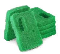 LTWHOME Compatible Green Filter Foam Replacement for All Pond Solutions CUP-305 Filter (Pack of 6)