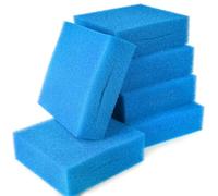 LTWHOME Compatible Replacement Coarse Foam Filter Sponge Fit for Oase Biotec 5/10/30, Blue (Pack of 6)