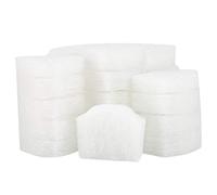 LTWHOME Compatible White Filter Fleece Set Replacement for Oase BioPlus 50, 100 and 200 Internal Filter (Pack of 30)