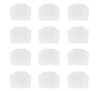 LTWHOME Compatible White Filter Fleece Set Replacement for Oase BioPlus 50, 100 and 200 Internal Filter (Pack of 12)