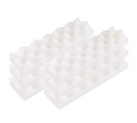 LTWHOME Compatible with Bio Foam Filter Pads Fit For Fluval Bio-Foam Max A189 406/407 (Pack of 6)