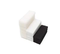 LTWHOME Compatible with Foam Carbon Polyester Filter Pads Set Fit for Fluval 4 Plus + Filter(Pack of 36)