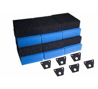 LTWHOME Filter Foam Set fit for Fish Mate 10000 15000 G-UV / 15000G-BIO Pond Filters(Pack of 3 sets)