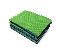 LTWHOME Fish Pond Foam Filter Sponge Set 25-Inch X 18-Inch Media,640mm X 460mm(Pack Of 3 Sets)