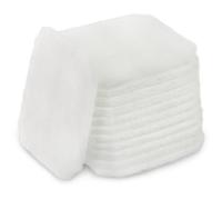 LTWHOME Foam Replacement for JBL SymecPad CRISTAL PROFI, e 150X/e 190X, Fleece Pad (Pack of 12)