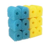 LTWHOME Internal Aquarium Filter Foam Sponge Set Fit for Hidom AP-1350F(6 x Yellow + 6 x Blue)