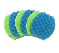 LTWHOME Course and Medium Foam Pads Set Fits for Blagdon Inpond All In One 3000 (Pack of 3 Sets)