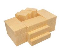 LTWHOME Natural Cellulose Non-Scratch Sponges Jumbo Car Care Cleaning Sponges Super Absorbent Vehicle for Auto Home Horse Kitchen Office Boat -19 x 10 x 5 cm(Pack of 12)