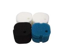 LTWHOME Poly Coarse Fine Foam Filter Pads Set Fit for Aqua One AQUIS 700/750 and 500/550(Pack of 24)