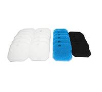 LTWHOME Replacement Carbon Filter, Coarse Filter and Fine Filter Pads Set Suitable for Eheim Professional Pro 2 2226/2328/2026/2126 (Pack of 24)