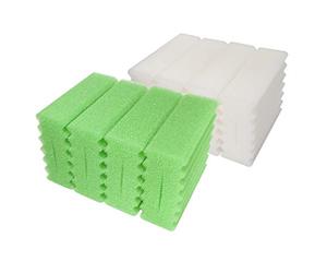 LTWHOME Replacement CBF Series Pond Filter Sponge Sets Fit for SunSun Koi Box (Pack of 8)