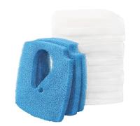 LTWHOME Replacement Coarse and Fine Filter Pads Sets Fit for Eheim 2616760 Professional 3e 2076/2078/450/700/600T(Pack of 15,3 Sets)