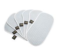 LTWHOME Replacement Microfiber Cleaning Pads Compatible with Hoover SSS1500 SteamJet Express Steam Mop (Pack of 6)