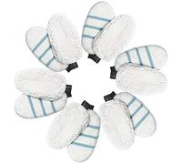 LTWHOME Replacement Microfiber Pads and Coral Pads Set Fit for BLACK+DECKER SteaMitt FSHSMPA-XJ, Fits Models：FSMH1321JMD, FSMH13151SM, FSMH1351SM and FSMH1300FX(Pack of 12)
