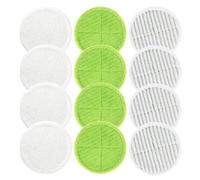 LTWHOME Replacement Mop Pads Set Fit for Bissell Spinwave 2039A 2124, Elicto ES-200, ES-530, (Pack of 12)