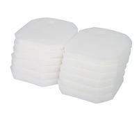 LTWHOME Replacement White Fine Filter Pads, Pack of 12 (EP2222FF12), Enhances Biological Filtration for Eheim 2222/2224/2322/2324 Professional & Experience 150/250/250T Filtration Systems