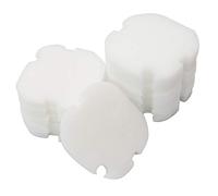 LTWHOME Replacement White Fine Wool Filter Pads for AquaManta EFX 200 External Filter (Pack of 12)