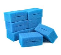 LTWHOME Replacment Blue Coarse Foam Filter Sponge Fit Oase Biotec Screenmatic 18/36 Filter (Pack of 8)