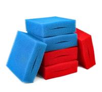 LTWHOME Value Filter Sponge Set Fit for Oase Biotec 5/10/30 (3 x Blue Coarse and 3 x Red Fine Foams)
