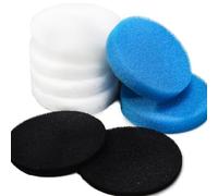 LTWHOME Value Pack of Carbon Filter, Coarse Filter and Fine Filter Pads Set Suitable for Eheim Classic 2215/350 2616151 (Pack of 24)