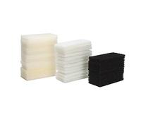 LTWHOME Value Pack of Foam Filters, Carbon Filters and Polyester Filters Set Fit for Fluval U2 Filter(Pack of 36)