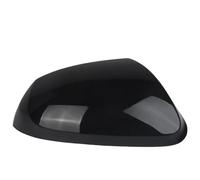 LTXCNI Replacement Covers for Car Mirrors For Hyundai I10 2014 2015 2016 2017 Car Rearview Mirror Cover Case Cap Side Rear Shell Lid Gloss Black Primed White Accessories(Glossy black Right)